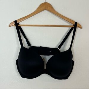 Torrid Black Underwire Lightly Lined T-Shirt Bra Nylon Spandex Size 40D